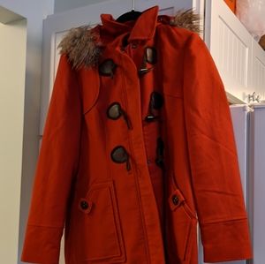 Orange Mid-weight Coat